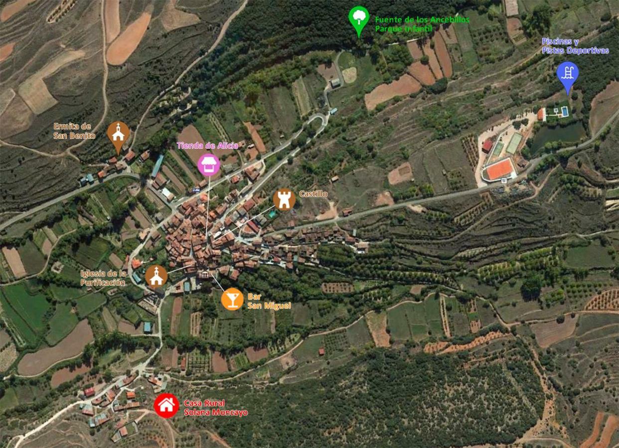 Casa Rural Solana Moncayo Villa Lituenigo Ngoại thất bức ảnh